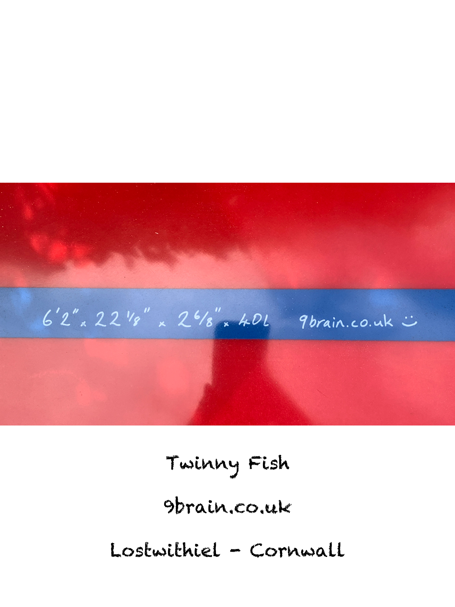 9brain surfboards Lostwithiel Cornwall